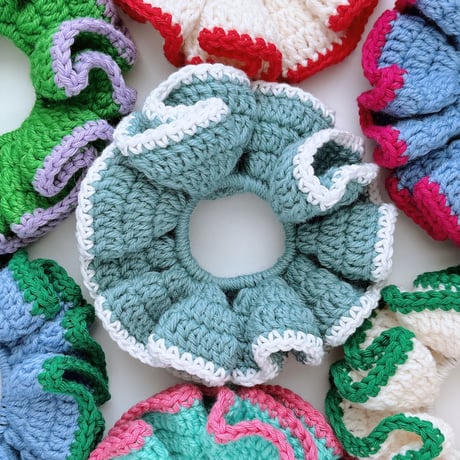 big knit scrunchie (009)