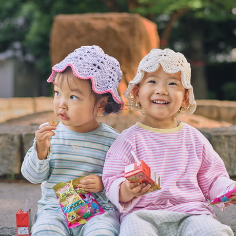 【BABY/KIDS】shelly frilly hat