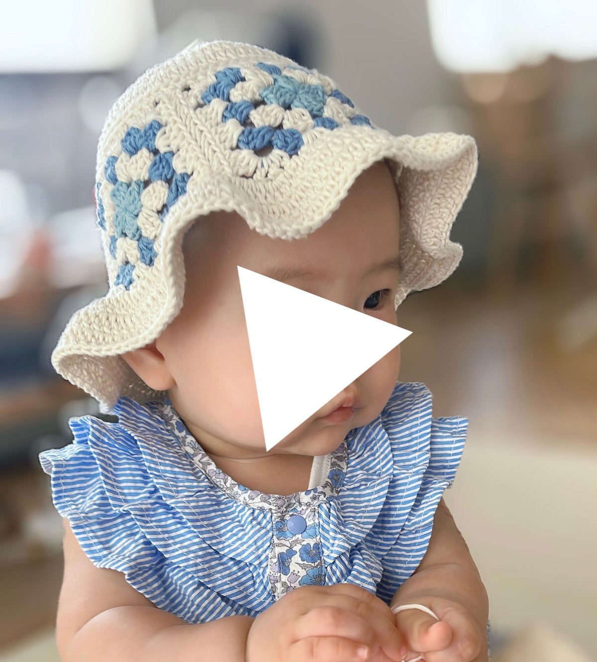 BABY & KIDS】granny hat (013) | posy