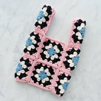 グラニースクエアバッグ (bonbon pink)