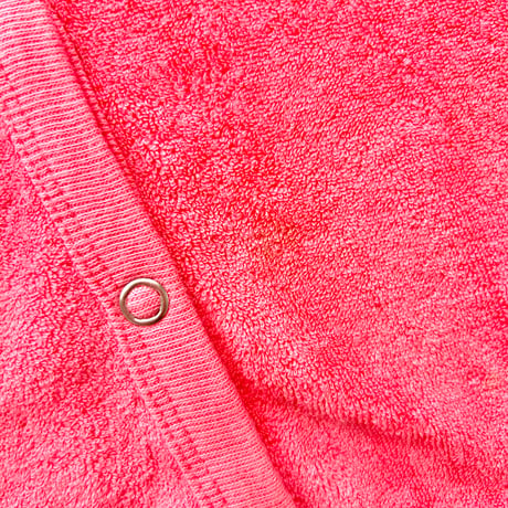 hot pink pile cardigan