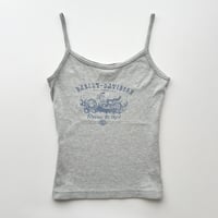 Harley-Davidson gray printed camisole