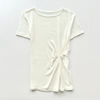 MaxMara ivory twist tops