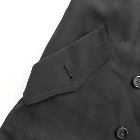black long trench coat