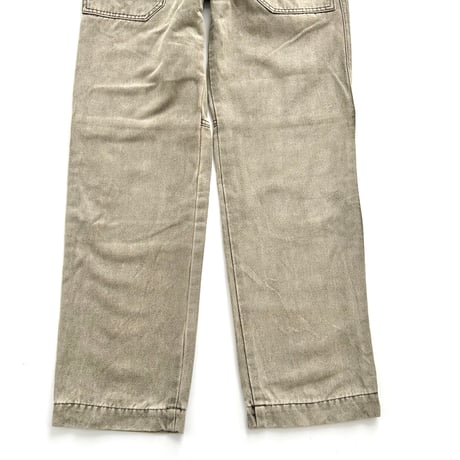 khaki beige suede pants