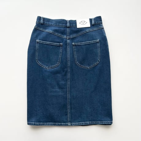 Chloe blue denim designed skirt