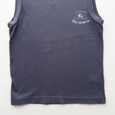 Ralph Lauren navy logo tank top