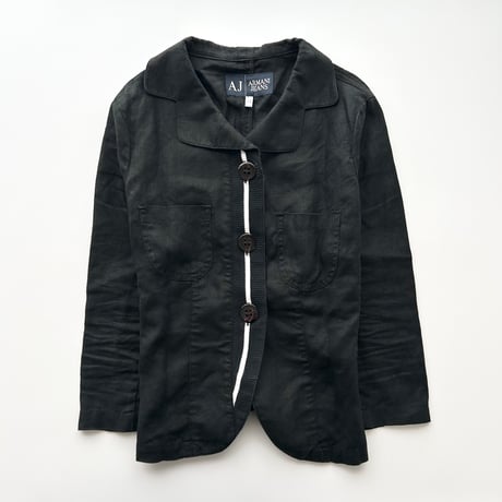 ARMANI black linen jacket