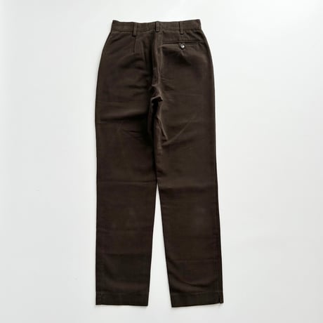 agnes b. brown tapered pants