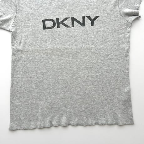 DKNY gray logo printed T-shirts