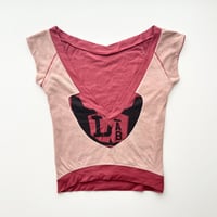 made in Italy / printed v neck tops