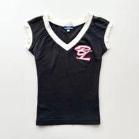 Burberry navy patch T-shirts