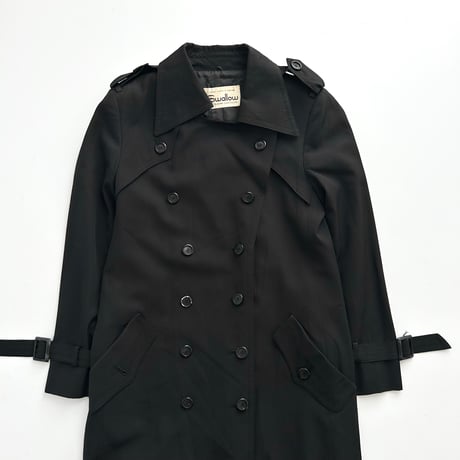 black long trench coat
