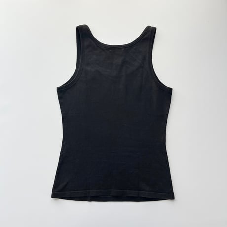 Burberry black×white one point tank top
