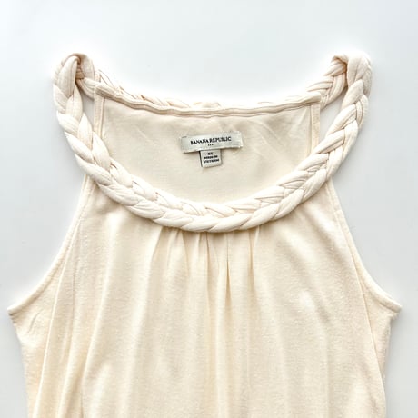ivory rope neck camisole