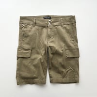 khaki cargo half pants