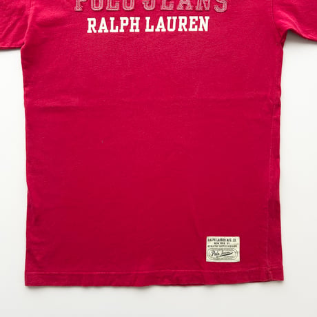 Ralph Lauren red logo oversized T-shirts