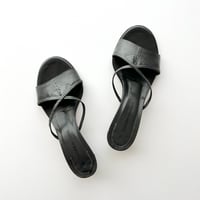 made in Italy / leather sandals 22.5cm