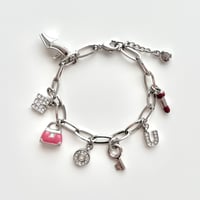 charm chain bracelet