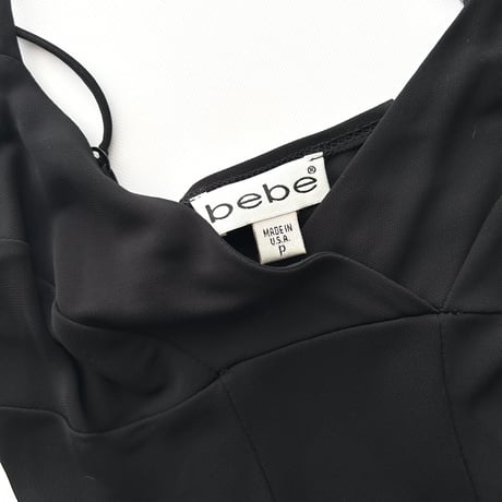 BEBE black shape camisole