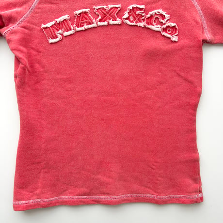 made in Italy / red patch logo sweat tops