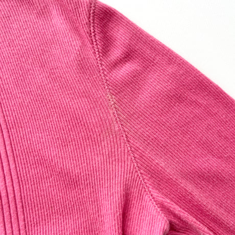 Ralph Lauren pink open collar tops