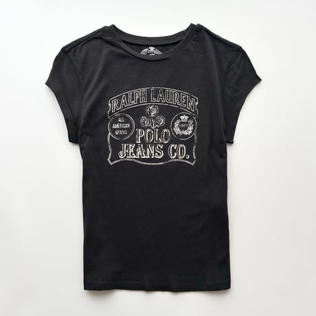 Ralph Lauren black printed T-shirts