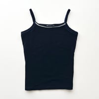 navy sequins velour camisole
