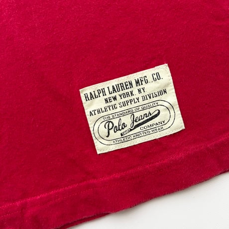 Ralph Lauren red logo oversized T-shirts