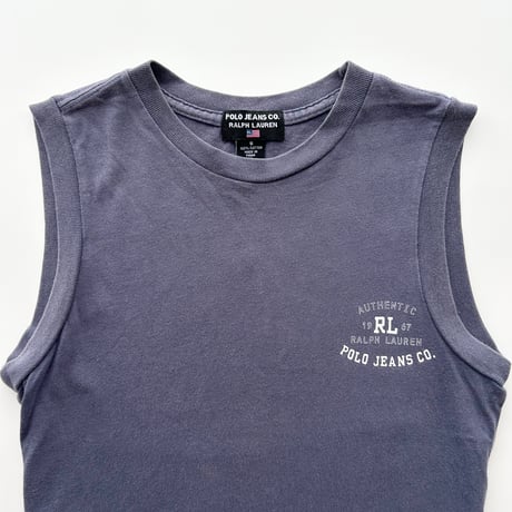 Ralph Lauren navy logo tank top