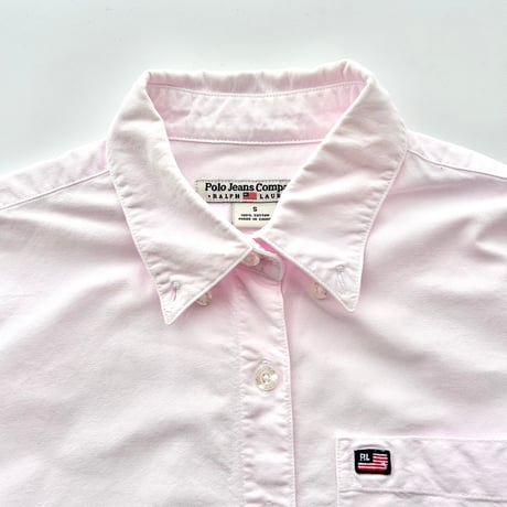 Ralph Lauren pale pink logo shirt