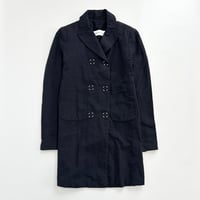Chloe navy spring coat