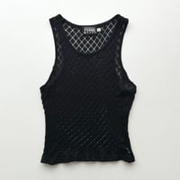 made in Italy / crochet tank top