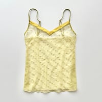 Chloe green sheer camisole