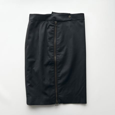 STELLA McCARTNEY black side zip skirt