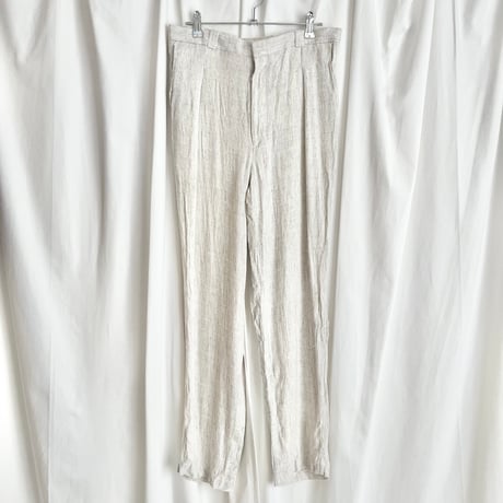 beige mix color pants