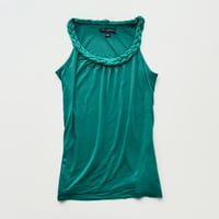 dark green rope camisole