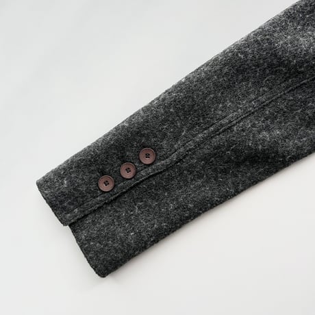 dark gray tailored jacket