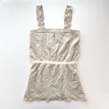 ALEXANDER WANG beige waist designed tops