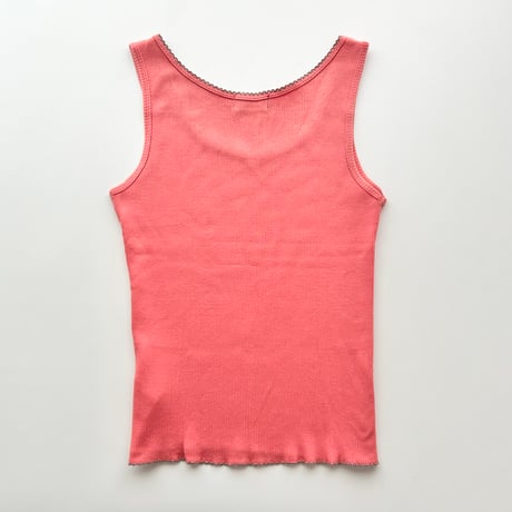 Ralph Lauren pink×blue logo tank top