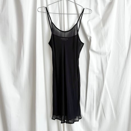 ISABEL MARANT black sheer camisole tunic