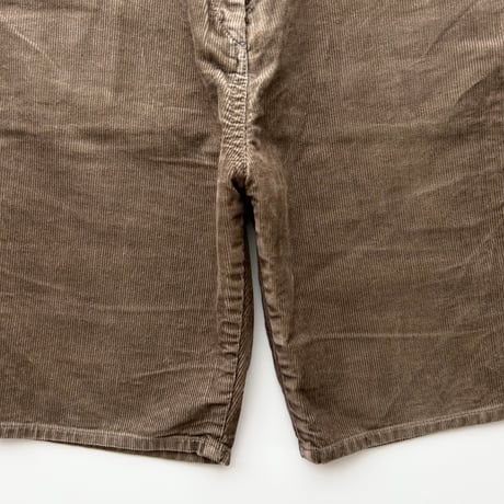 ISABEL MARANT brown corduroy half pants