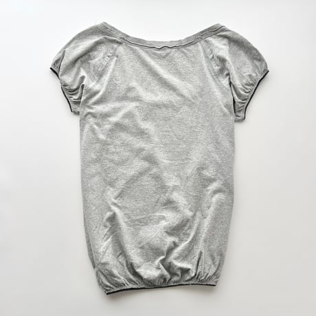 gray printed balloon T-shirts