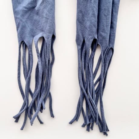 light navy fringe stall
