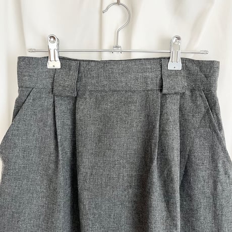made in USA / gray pencil skirt