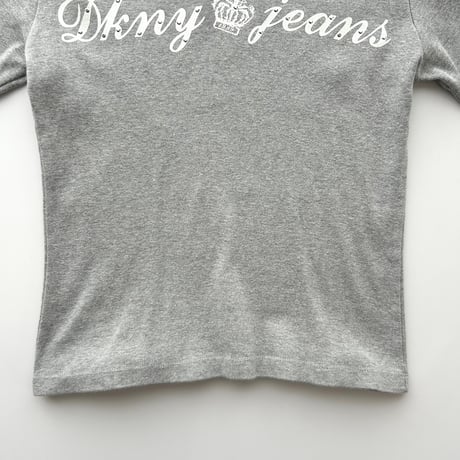 DKNY gray vis logo long sleeves