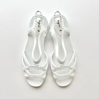 agnes b. white designed sandals 25cm
