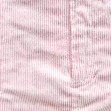 courreges pink corduroy pleats mini skirt