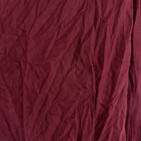 bordeaux frill designed blouse shirt