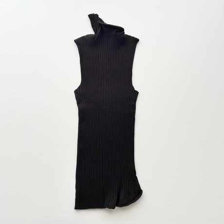 made in Italy / dark navy rib tops